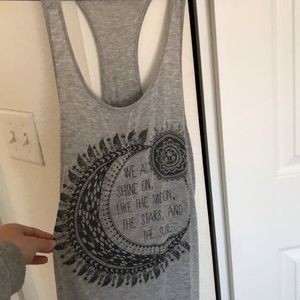Grey tank top